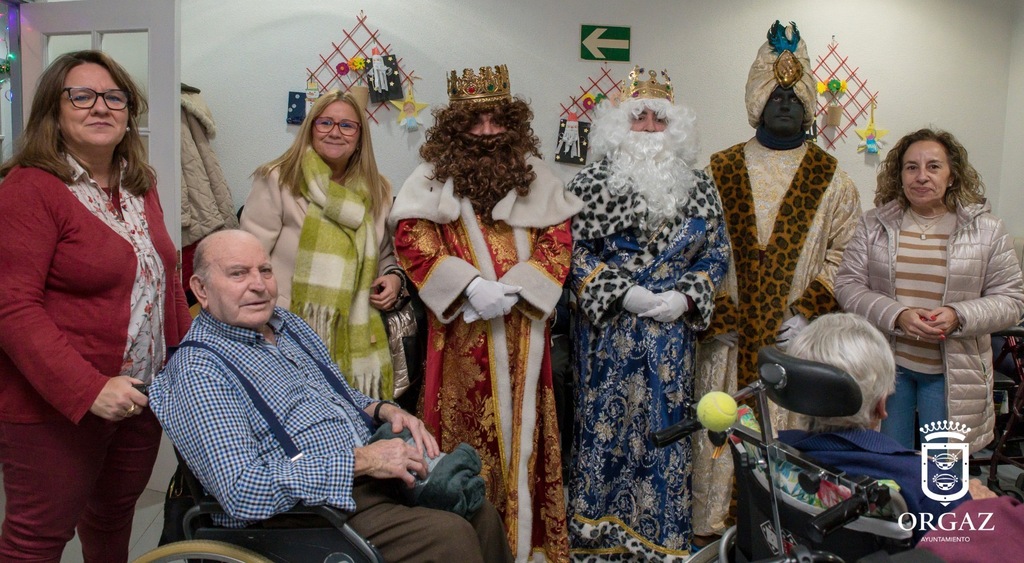 LOS REYES MAGOS EN LA RESIDENCIA