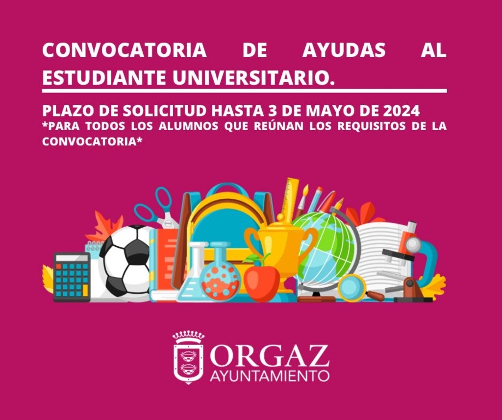 XIII AYUDAS MUNICIPALES AL ESTUDIANTE UNIVERSITARIO 