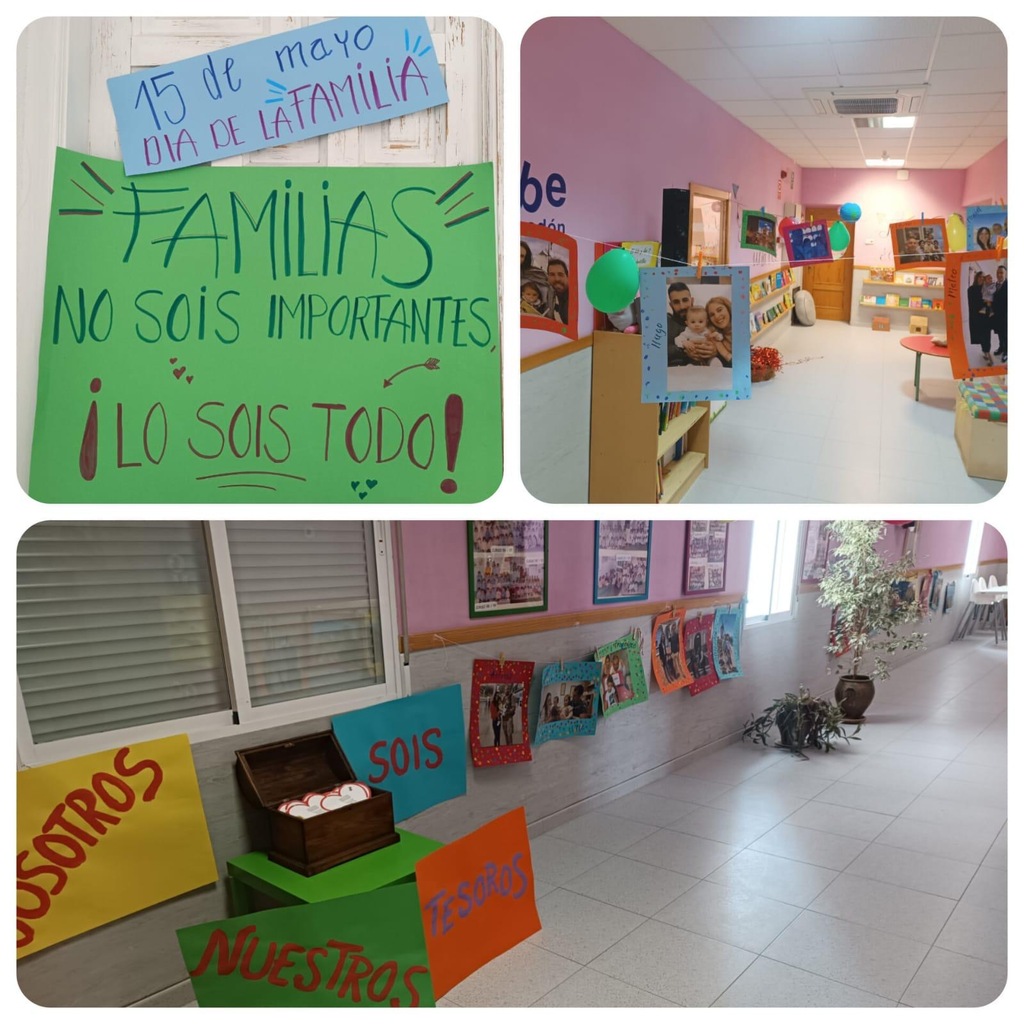 FELIZ DÍA DE LA FAMILIA DESDE LA ESCUELA INFANTIL