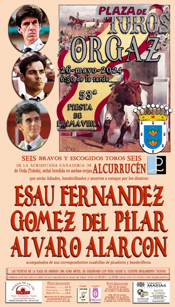 VENTA LOCALIDADES TOROS FIESTA DE PRIMAVERA