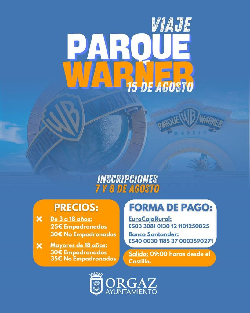EXCURSIÓN A LA WARNER