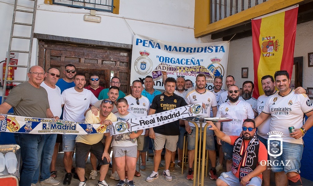 REINAUGURACIÓN PEÑA MADRIDISTA ORGACEÑA 
