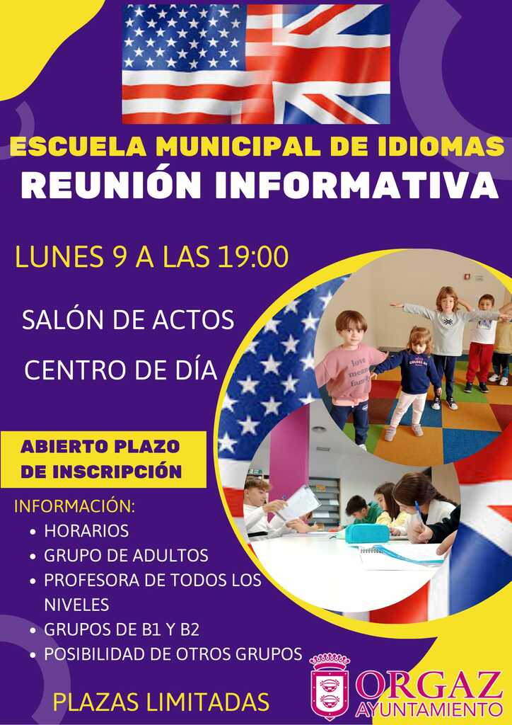 REUNION ESCUELA MUNICIPAL DE IDIOMAS 