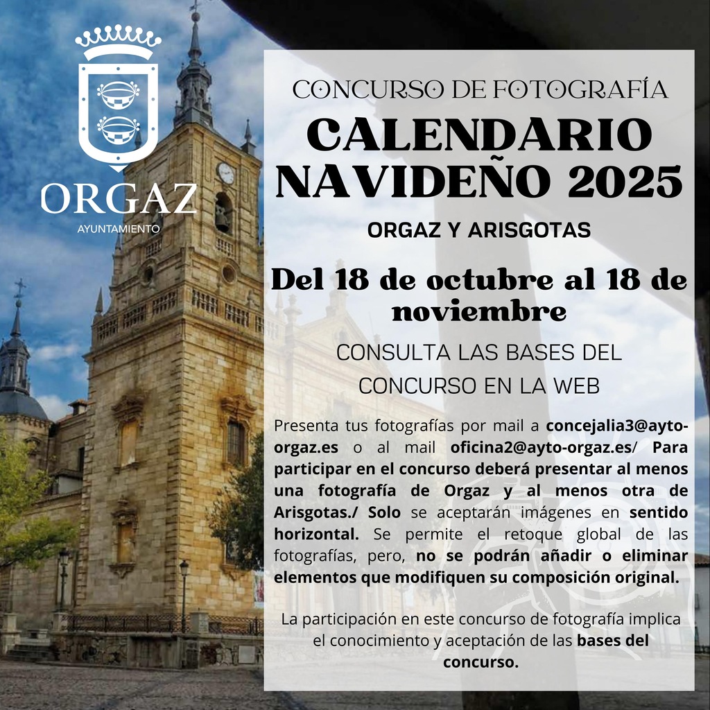 CONCURSO CALENDARIO 2025