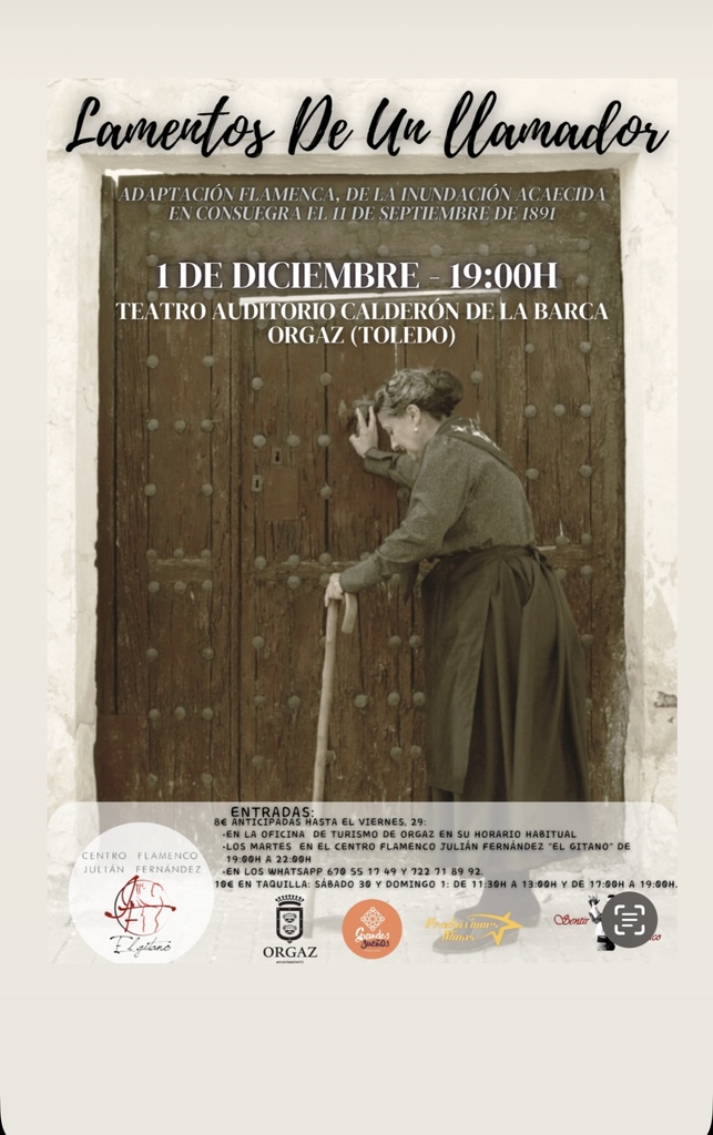 ESPECTÁCULO TEATRAL: LAMENTOS DE UN LLAMADOR