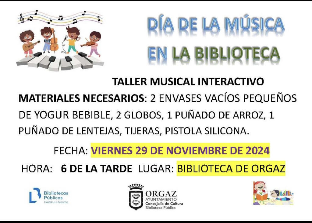 TALLER MUSICAL INTERACTIVO