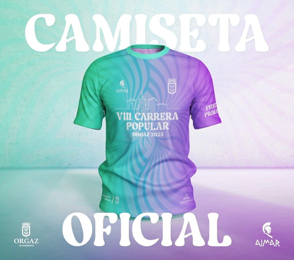 CAMISETA OFICIAL 8ª EDICIÓN CARRERA POPULAR 