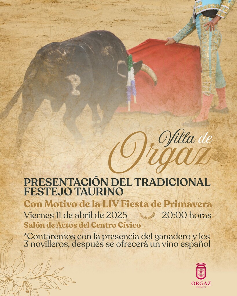 PRESENTACION DEL TRADICIONAL FESTEJO TAURINO