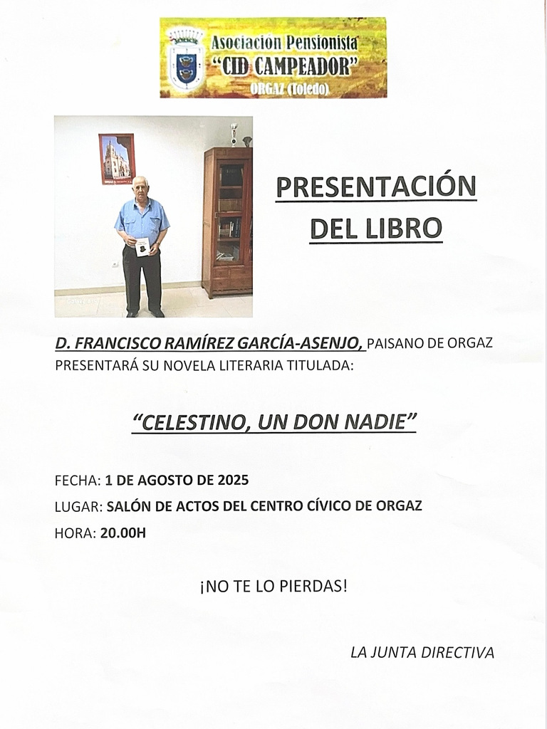 PRESENTACIÓN LITERARIA