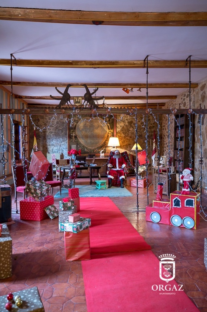 LA MAGIA NAVIDEÑA LLEGA AL CASTILLO DE ORGAZ