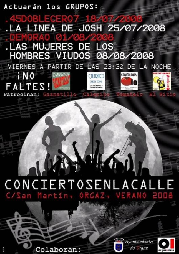 CONCIERTOS EN LA CALLE