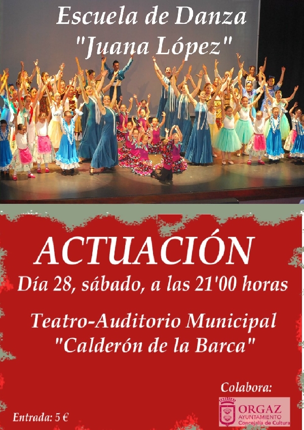 ACTUACION DE DANZA EN EL AUDITORIO MUNICIPAL