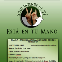 CARTELES ACTIVIDADES SEMANA DEL MEDIO AMBIENTE