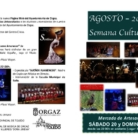 Semana Cultural Agosto 2016