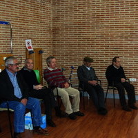 Visita de los niños del primer ciclo de Educación Primaria a los mayores