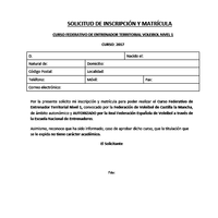 Entrenador territorial de voleibol y Árbitro territorial de voleibol