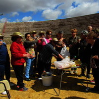 Asociacion de Mujeres celebrando el dia de la Madre