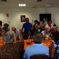 Celebración del día del abuelo en el Centro de Día