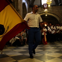 Baile de la Bandera Día del Cristo