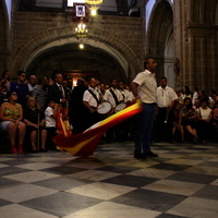 Baile de la Bandera Día del Cristo