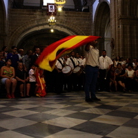 Baile de la Bandera Día del Cristo