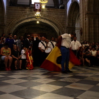 Baile de la Bandera Día del Cristo