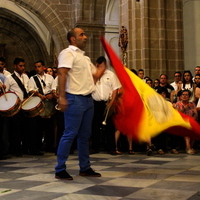 Baile de la Bandera Día del Cristo