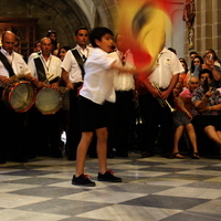 Baile de la Bandera Día del Cristo