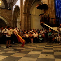 Baile de la Bandera Día del Cristo