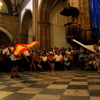 Baile de la Bandera Día del Cristo