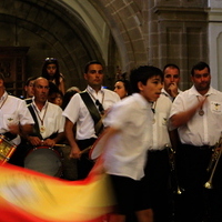 Baile de la Bandera Día del Cristo