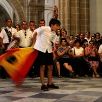 Baile de la Bandera Día del Cristo