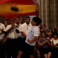 Baile de la Bandera Día del Cristo