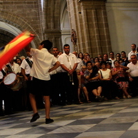 Baile de la Bandera Día del Cristo