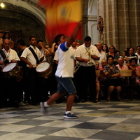 Baile de la Bandera Día del Cristo