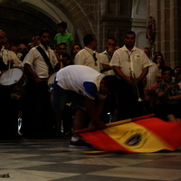 Baile de la Bandera Día del Cristo