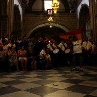 Baile de la Bandera Día del Cristo