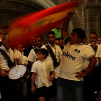 Baile de la Bandera Día del Cristo