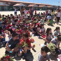 Bajada de la Virgen del Socorro de la Ermita al C.E.I.P -Conde de Orgaz-