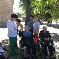 Bajada de la Virgen del Socorro de la Ermita al C.E.I.P -Conde de Orgaz-