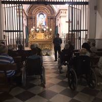 Bajada de la Virgen del Socorro de la Ermita al C.E.I.P -Conde de Orgaz-