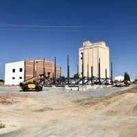 Obras del Parque de Bomberos 