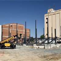 Obras del Parque de Bomberos 