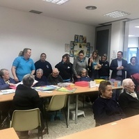 El Equipo de Gobierno y las nuevas Auxiliares Sociaosanitarias visitan la Residencia y el Centro de Día 