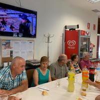 La Asociación de Jubilados y Pensionista “Cid Campeador” celebra el Día del Abuelo