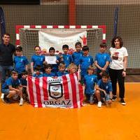 Los Benjamines de las E.Deportivas Municipales campeones provinciales 