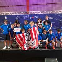 Los Benjamines de las E.Deportivas Municipales campeones provinciales 