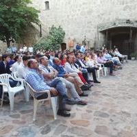 Acto de graduación en el Castillo de los Condes de Orgaz 