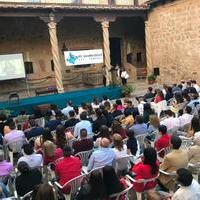 Acto de graduación en el Castillo de los Condes de Orgaz 