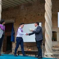 Acto de graduación en el Castillo de los Condes de Orgaz 